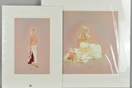 KAY BOYCE (BRITISH CONTEMPORARY), two limited edition prints signed in pencil 'Scarlett and