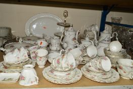 ROYAL ALBERT 'TRANQUILITY', a comprehensive tea/dinner service to include tea pots, coffee pots