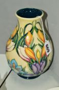 A MOORCROFT POTTERY VASE, 'Spring Pearl' designed by Philip Gibson, signed and marked 2004 and No