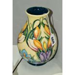 A MOORCROFT POTTERY VASE, 'Spring Pearl' designed by Philip Gibson, signed and marked 2004 and No