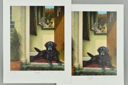 NIGEL HEMMING (BRITISH 1957), 'Friends Reunited', two limited edition prints 223 and 224/300,