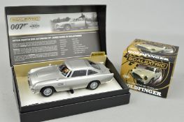 A BOXED SCALEXTRIC JAMES BOND ASTON-MARTIN ' DB5 CELEBRATING 50 YEARS OF GOLDFINGER', No.C3664a,