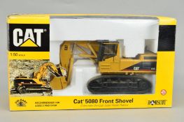 A BOXED NORSCOT CATERPILLAR 5080 FRONT SHOVEL, No.55004, 1/50 scale, appears complete and in very