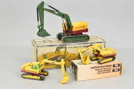 A BOXED NZG BUCYRUS-ERIE 40H HYDRAULIC EXCAVATOR, No.139, 1/50 scale, appears complete and in very