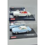 TWO CARRERA EVOLUTION FORD MUSTANG CONVERTIBLES AS FEATURED IN JAMES BOND FILMS, from Goldfinger,