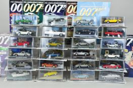 A QUANTITY OF MODELS FROM THE FABRINI/UNIVERSAL HOBBIES THE JAMES BOND CAR COLLECTION PARTWORK, 24