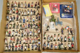 A COMPLETE SET OF THE DEL-PRADO OSPREY NAPOLEON AT WAR SERIES FIGURES, some figures have very