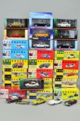 A QUANTITY OF BOXED VANGUARD MODERN DIECAST MODELS, examples from the Lledo, Corgi and Hornby