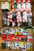 A COLLECTION OF BOXED AND UNBOXED LE MANS RACING CAR MODELS, majority 1:43 scale, assorted