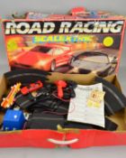 A BOXED SCALEXTRIC ROAD RACING SET, No.C770, contents not checked but appears largely complete, with