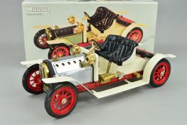 A BOXED MAMOD LIVE STEAM ROADSTER, No.SA1, not tested, but complete with all accessories and fuel,