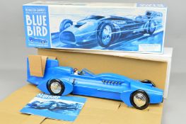 A BOXED SCHYLLING COLLECTORS SERIES TINPLATE MODEL OF SIR MALCOLM CAMPBELL'S 1933 WORLD RECORD SPEED