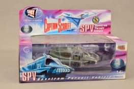 A BOXED PRODUCT ENTERPRISE GERRY ANDERSON CAPTAIN SCARLET SPECTRUM PURSUIT VEHICLE PRESCISION