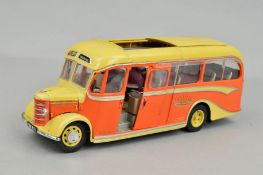 AN UNBOXED SUN STAR 1/24 SCALE YELLOWAY MOTOR SERVICE BEDFORD OB DUPLE VISTA COACH MODEL, No.5001,