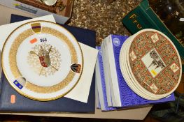 TWO BOXED LIMITED EDITION SPODE COMMEMORATIVE PLATES, 'The Lichfield Cathedral Plate', No.163 and