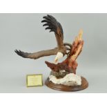 A COUNTRY ARTISTS LIMITED EDITION SCULPTURE, 'Spirit of Freedom' No207/1500, CA686, depicting