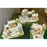 THREE BOXED LILLIPUT LANE SNOW COVERED SCULPTURES, 'Homeward Bound for Christmas' L2574 (Special