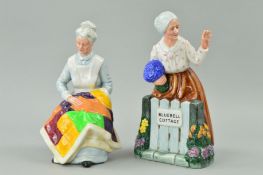 TWO ROYAL DOULTON FIGURES, 'Eventide' HN2814 and 'Thank You' HN2732 (2)