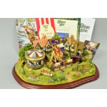 A LARAGE BOXED LIMITED EDITION LILLIPUT LANE SCULPTURE, 'All the Fun of the Fair' L2617, No113/
