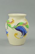 A ROYAL VENTON WARE VASE, impressed 'Ming' to base, approximate height 15cm