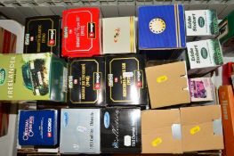A QUANTITY OF BOXED AND PART BOXED DIECAST VEHICLES, Burago, Corgi 00C, Welly, Atlas editions etc,