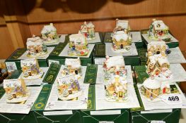 SIXTEEN BOXED LILLIPUT LANE SCULPTURES FROM SNOW PLACE LIKE HOME COLLECTON, to include 'Little