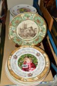 COLLECTORS PLATES to include Royal Doulton 'Valentines Day' 1976, 79, 80, 83 and 85, Masons