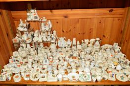A COMPREHENSIVE COLLECTION OF CRESTED CHINA, to include Carlton, Foley, Dainty Ware, Grafton, etc (