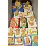 TWENTY THREE LILLIPUT LANE SCULPTURES FROM SOUTH EAST COLLECTION (15 BOXED), to include 'John