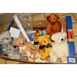 FIVE VARIOUS DEANS TEDDY BEARS, BOOKS etc, to include limited edition 1997 'Horace' No2047, Silver