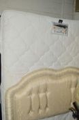 A 5' DIVAN and mattress with headboard (3)