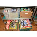 FOUR BOXES OF 'RUGBY WORLD' MAGAZINES