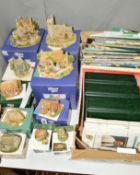 TEN BOXED LILLIPUT LANE SCULPTURES FROM BRITISH/SCOTTISH/WELSH COLLECTION, etc, to inlcude 'The