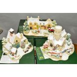 THREE BOXED LILLIPUT LANE SNOW COVERED ILLUMINATED SCULPTURES, 'The Old Forge at Belton' L2922, '