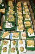 TWENTY EIGHT BOXED LILLIPUT LANE SCULPTURES FROM SPECIAL SALES PROMOTION EVENTS to include 'Winter
