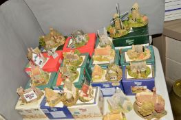 TWENTY FOUR LILLIPUT LANE SCULPTURES FROM THE NORTH, SCOTTISH, FRENCH, WELSH AND DUTCH COLLECTIONS