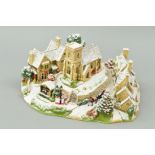 A BOXED LIMITED EDITION LILLIPUT LANE SCULPTURE 'Midnight Carols' L2797, No 2684, with certificate