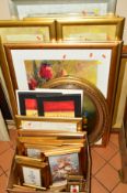 A QUANTITY OF PICTURES AND PRINTS, to include oil paintings etc, mostly depicting still life studies