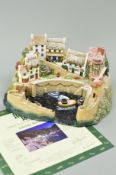 A BOXED LIMITED EDITION LILLIPUT LANE SCULPTURE, 'Yuletide Harbour' L2886, limited edition No.074,