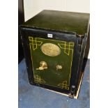 A VINTAGE SAMUEL WITHERS & CO, WEST BROMWICH SAFE (two keys)