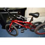 A RED APOLLO BMX BIKE