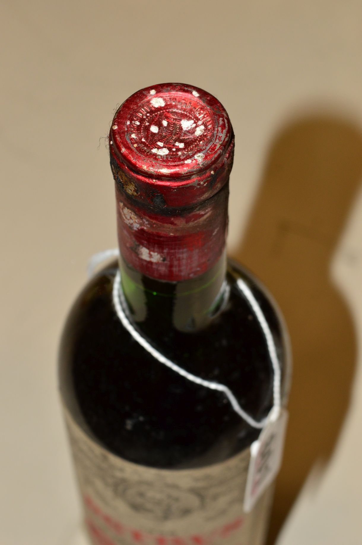 A BOTTLE OF PETRUS POMEROL 1968, fill level upper shoulder, seal intact but some staining, label - Image 2 of 5