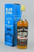 A BOTTLE OF THE BLAIR ATHOL HIGHLAND MALT SCOTCH WHISKY, aged 8 years, 70% proof, 26 and 2/3fl