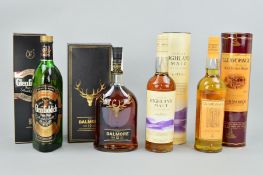 FOUR BOTTLES OF SINGLE MALT, to include a bottle of Glenfiddich Special Old Reserve Pure Single Malt