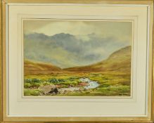 FRANK EGGINGTON (1908-1990), 'Ben Gorm, Connemara', an Irish countryside view, watercolour, signed