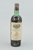 A BOTTLE OF CHATEAU PONTET CANET PAUILLAC 1942, fill level mid shoulder, seal intact, a rare example