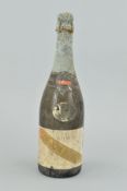 A BOTTLE OF G.H. MUMM CORDON ROUGE CHAMPAGNE 1937, wire cork rusted but seal appears intact