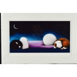 DOUG HYDE (BRITISH 1972), 'The Night Watchman', a boy sleeping by his pets, a limited edition