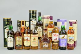 TEN BOTTLES OF THE FAMOUS GROUSE SCOTCH WHISKY, to include 2 x aged 12 years, 1987 and 1989, a