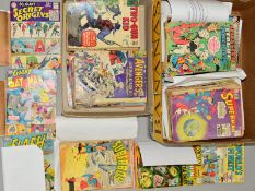 A COLLECTION OF MARVEL AND DC. SILVER AGE COMICS, majority with U.K. Price stamp to cover, to